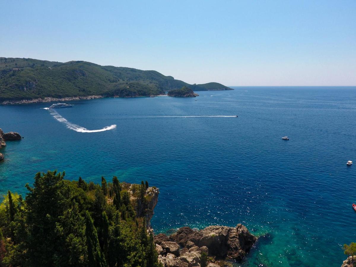 Elysium Apartments Corfu 帕莱欧卡斯提撒 外观 照片